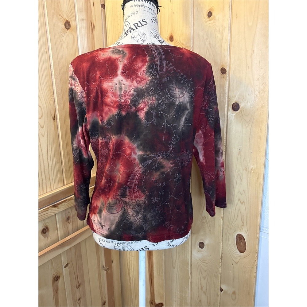 Vintage Y2K Coldwater Creek Whimsigoth Top Fairy Vampire Shirt Medium - Picture 6 of 7